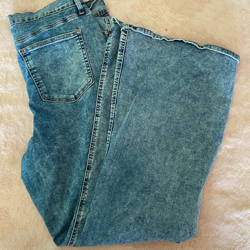 Plus size flares